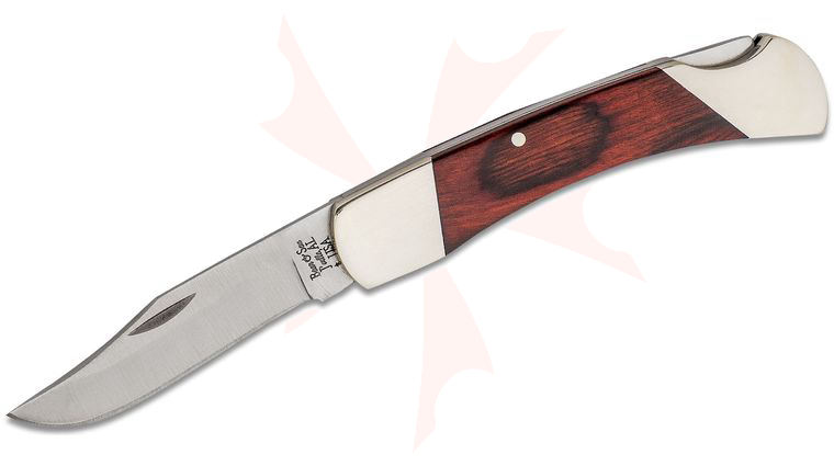 Bear & Son 205R Lockback Folder 3.75 inch Closed, Rosewood Handles