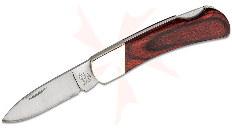 Bear & Son Executive Lockback w/ Rosewood Handle - 3.0 inch Closed