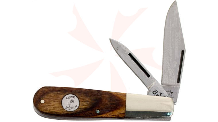 Bear & Son C2281 Heritage Walnut Barlow 3-1/2 inch Closed