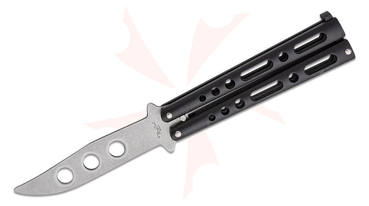 Benchmark Balisong Butterfly Trainer, Black Handles