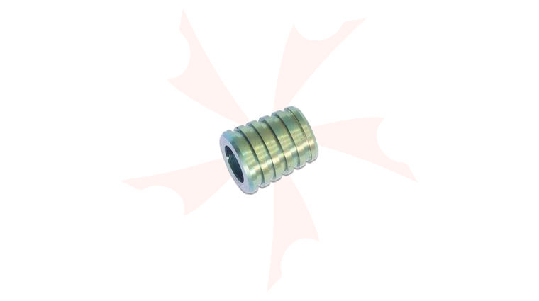 Bestechman Titanium Large Barrel Bead, Green