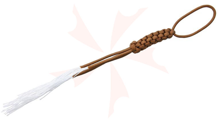 Bestechman Lanyard with Unbound Paracord, Brown