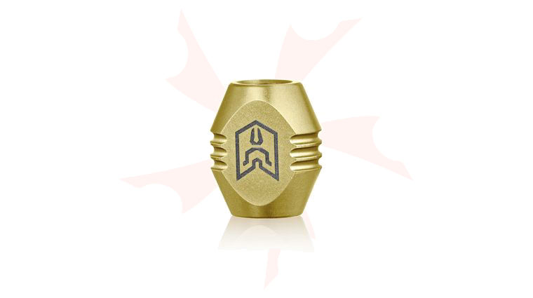 Bestechman Ostap Hel Titanium Lanyard Bead, Gold