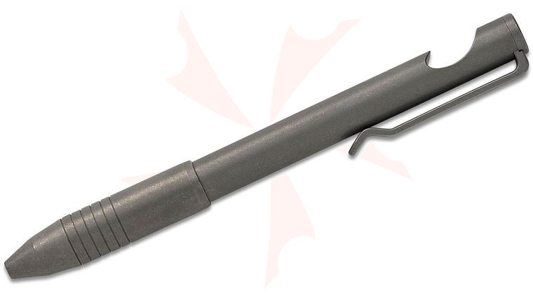 BIGiDESIGN NotoriousEDC Jot N Pop Titanium Pocket Pro Pen, 4.76 inch Overall