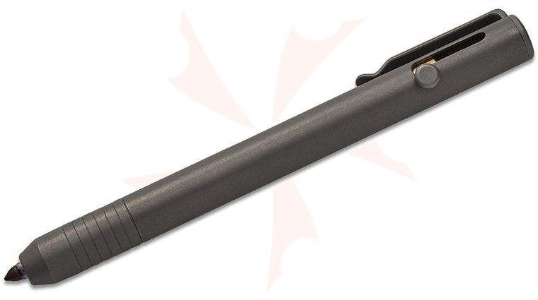 BIGiDESIGN Titanium Bolt Action Marker, Stonewashed, 5.56 inch Overall