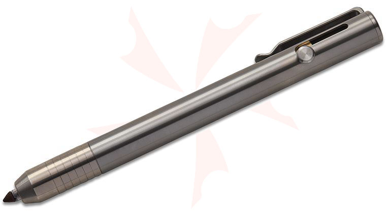 BIGiDESIGN Titanium Bolt Action Marker, Raw, 5.56 inch Overall