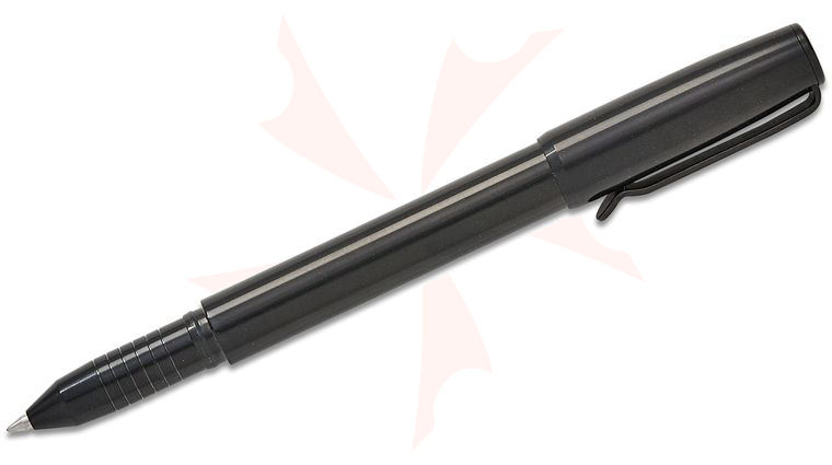 BIGiDESIGN Base Line Titanium Capped Pen, Black DLC, 5.6 inch Overall