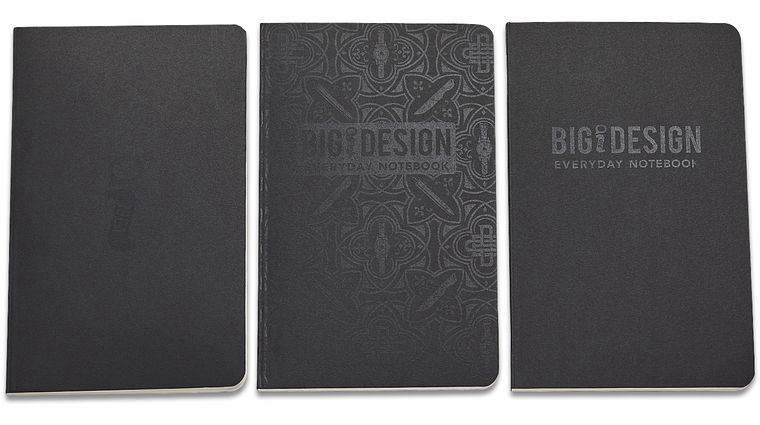 BIGiDESIGN Everyday Notebook 3-Pack