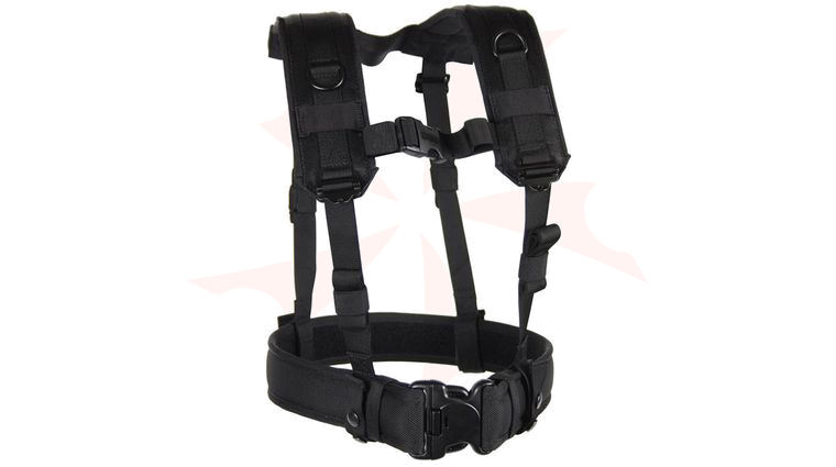 BLACKHAWK! Load Bearing Suspenders, Black