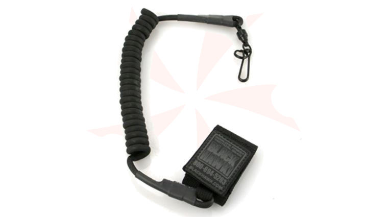 BLACKHAWK! Tactical Pistol Lanyard, Single Swivel/Snap Hook/Mini Ring