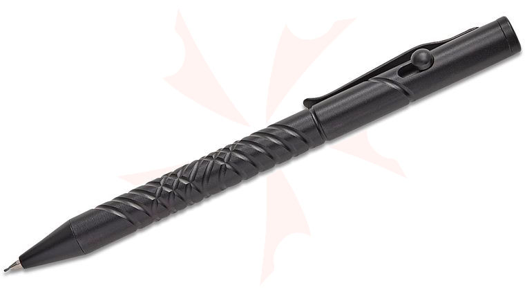 BLACKHAWK! Lead-Out Bolt-Action Mechanical Pencil, 5.9 inch Overall, Black Aluminum