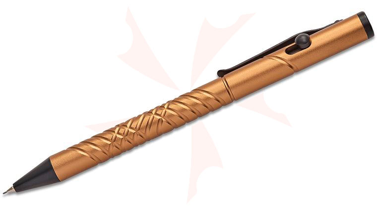BLACKHAWK! Lead-Out Bolt-Action Mechanical Pencil, 5.9 inch Overall, Tan Aluminum