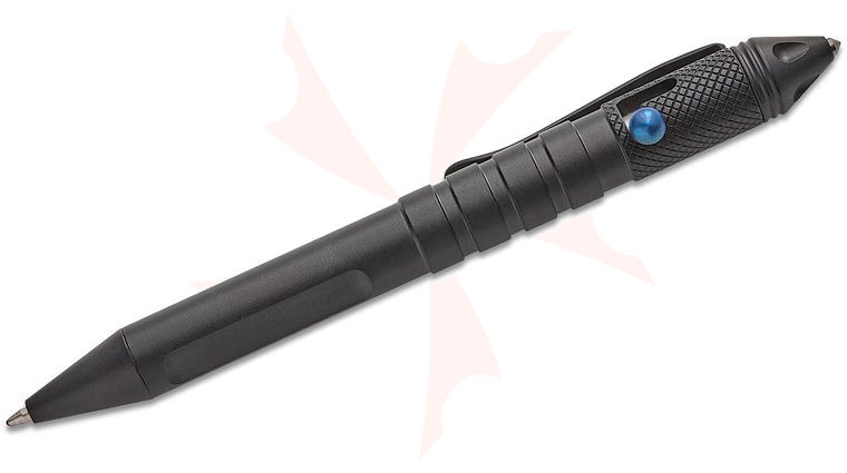 BLACKHAWK! Bolt Action Tactical Pen, 5.51 inch Overall, Black PVD Aluminum