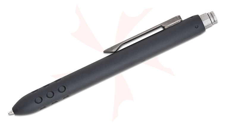 Blackside Customs Aluminum Click Pen, Midnight Blue Anodized, 5.375 inch Overall