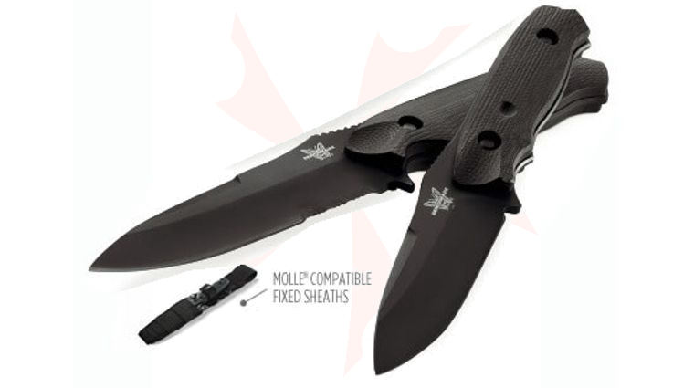 Benchmade Nimravus Plain Edge with BK1 Coating 4.5