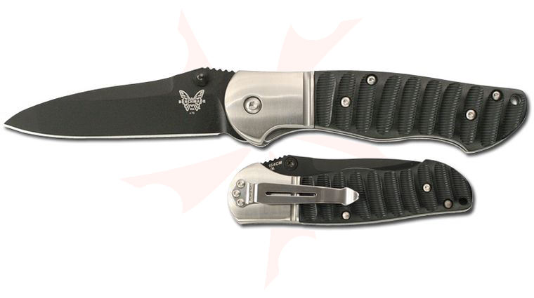 Benchmade Apparition Assisted w/ Zytel Handle & Plain Black Blade