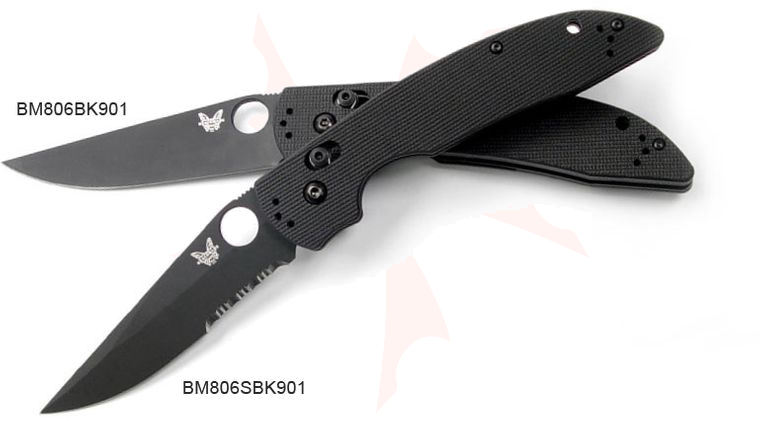 Benchmade AFCK Limited Edition 3.94 inch CPM-M4 Steel Black Plain Edge Blade
