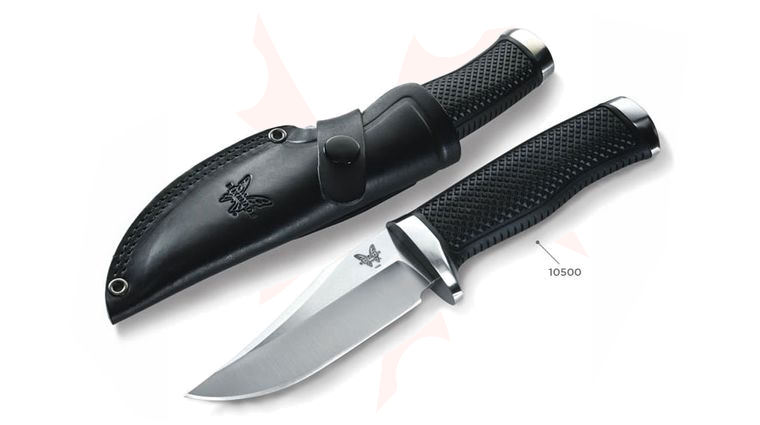 Benchmade Rant Bowie Sheath Knife Plain Edge 3.95 inch Blade