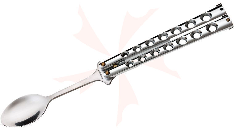 Boker Magnum Balispoon Butterfly Style Spoon, Polished