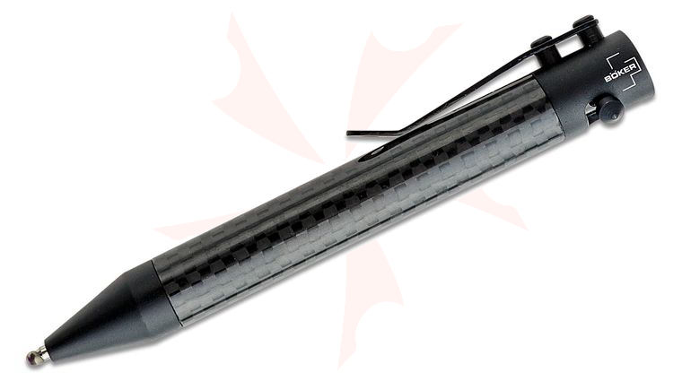 Boker Plus Tactical Pen K.I.D. CAL .50, Carbon Fiber