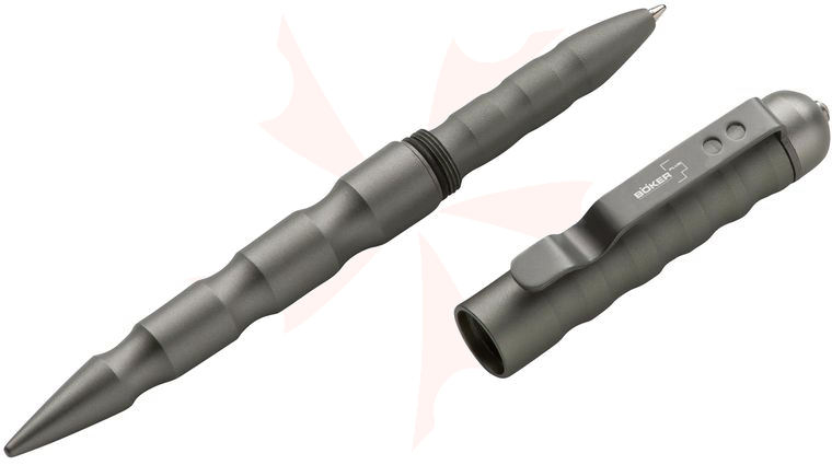Boker Plus MPP Multi-Purpose Tactical Pen, Gray Aluminum