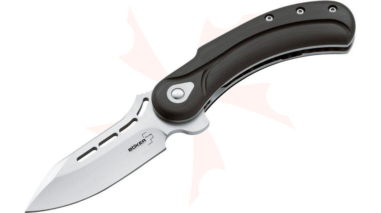 Boker Plus Todd Begg Field Marshal Folding Knife 3-3/4 inch Blade, G10 Handles