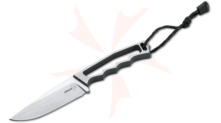 Boker Plus Wildnismesser Fixed 4-3/8 inch Blade, Steel Handle (02BO200)