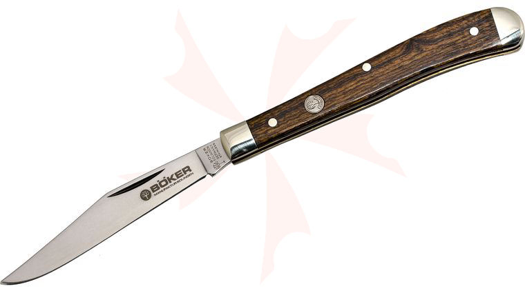 Boker Bocote Wood Sportsman Pocket Knife, 4 inch Closed, KnifeCenter Exclusive (110193)