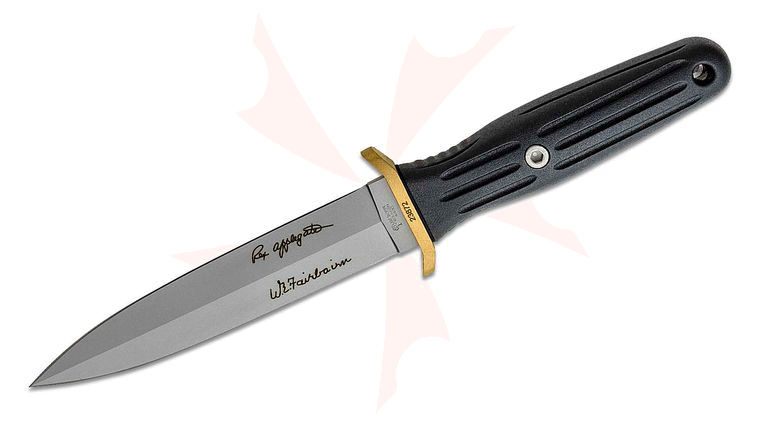 Boker Applegate-Fairbairn A-F Combat II Dagger 6 inch Double Edge Blade, Fiberglass Delrin Handles