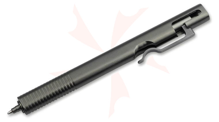 Boker Plus Oval V2 Pen, Olive Aluminum