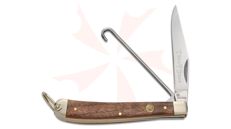 Boker Traditional Series Treebrand Bird Folding Knife 4 inch Closed, D2 Blade Rosewood Handles