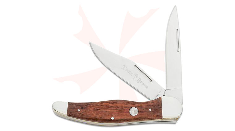 Boker Traditional Series 2.0 Folding Hunter, Rosewood Handles, D2 Blade 5.25 inch Closed