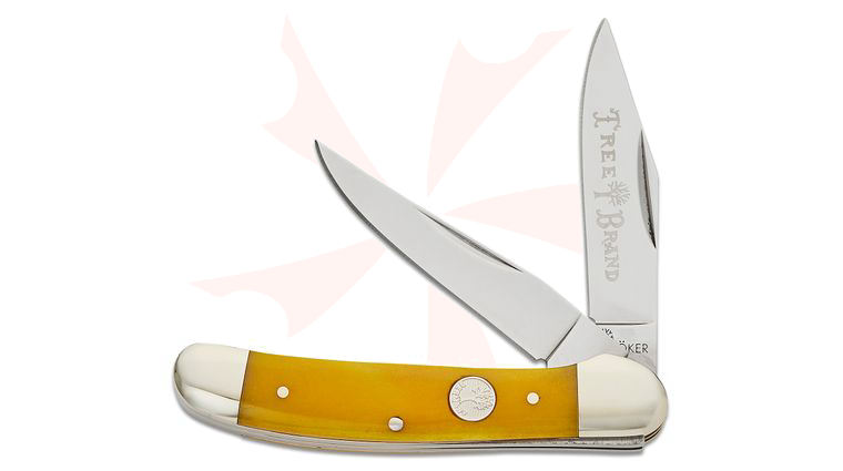 Boker Traditional Series 2.0 Copperhead Slipjoint Folding Knife 3.75 inch Closed, D2 Blade Smooth Yellow Bone Handles