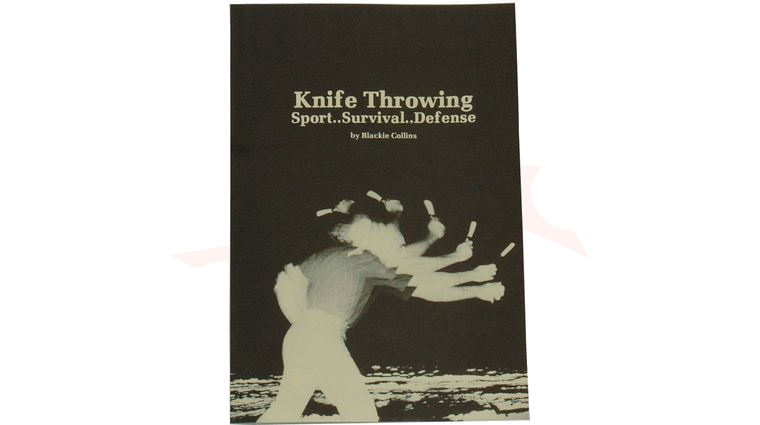 Knife Throwing Book by Blackie Collins, Paperback