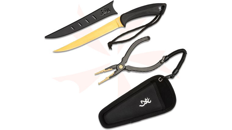 Browning White Water Combo Set. Fillet Knife and Pliers