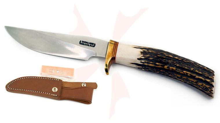Randall Denmark Special with 4-1/2 inch Carbon Steel Blade Stag Handle