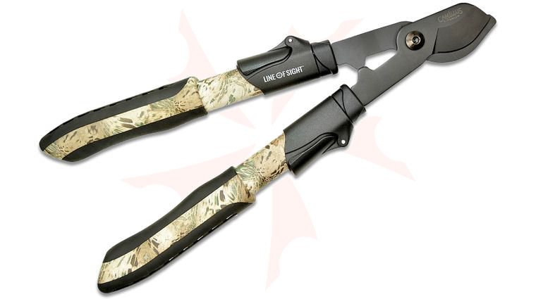 Camillus Line of Sight Telescopic Lopper 19.5 inch-25.5 inch Overall, Prym1 Camo Handles with AirShoc Antimicrobial Grips