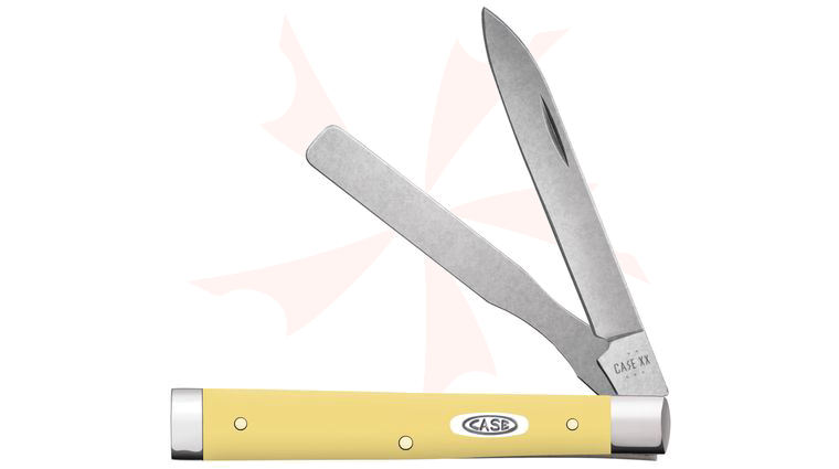 Case Yellow Synthetic Baby Doc Pocket Knife 2.88 inch Closed (3282SP SS)