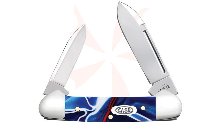 Case Kirinite Patriot Baby Butterbean Pocket Knife 2.75 inch Closed (102132 SS)