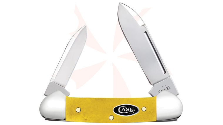 Case Smooth Yellow Bone Baby Butterbean Pocket Knife 2.75 inch Closed (63132 SS)