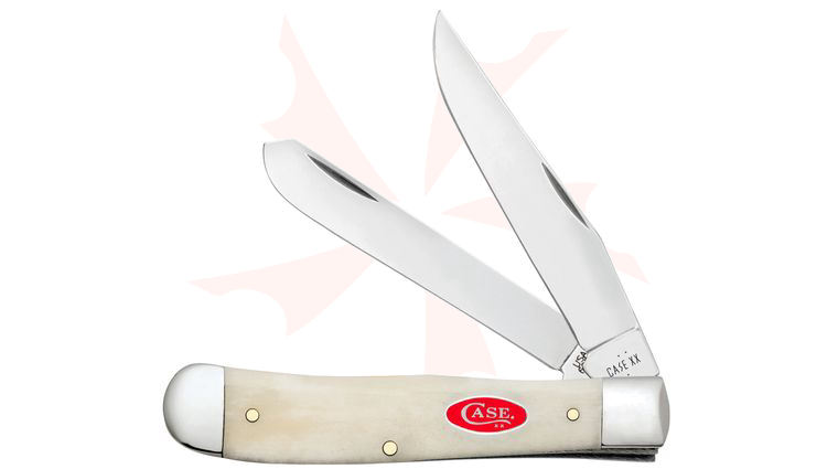 Case Smooth Natural Bone Trapper Pocket Knife 4.13 inch Closed (6254 SS)