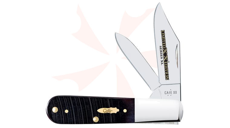 Case Limited Edition XX Series XL Sawcut Jig Purple Bone Barlow Pocket Knife 3.38 inch Closed (62009 1/2 SS)