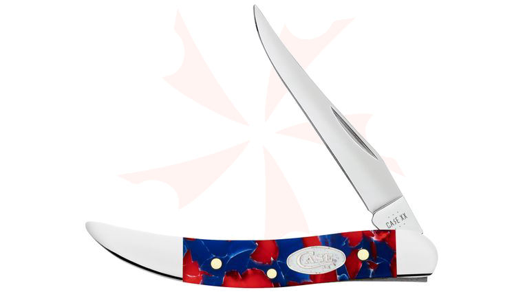 Case Smooth Freedom Kirinite Small Texas Toothpick Pocket Knife 3 inch Closed (1010096 SS)