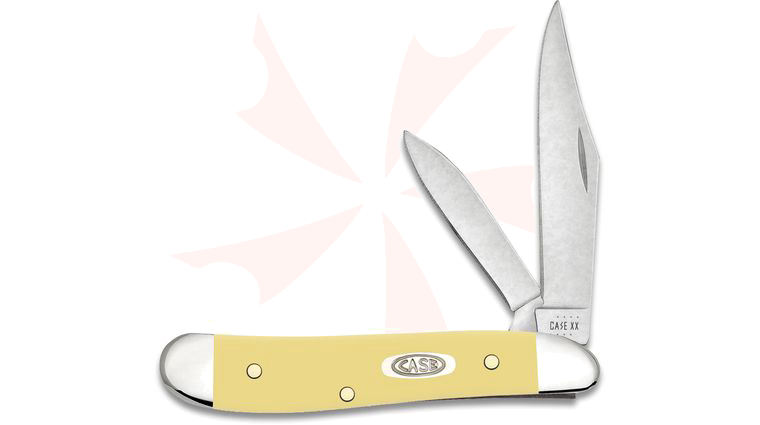Case Yellow Synthetic Peanut 2.88 inch Closed (3220 CS)