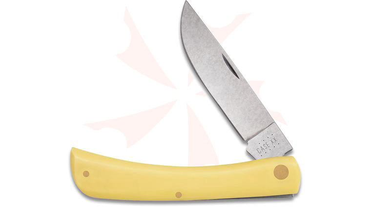 Case Yellow Synthetic Sod Buster 4.63 inch Closed (3138 CS)