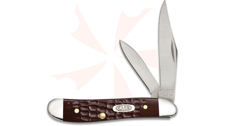 Case Peanut 6220 SS Clip and Pen Blades Work Knife Series