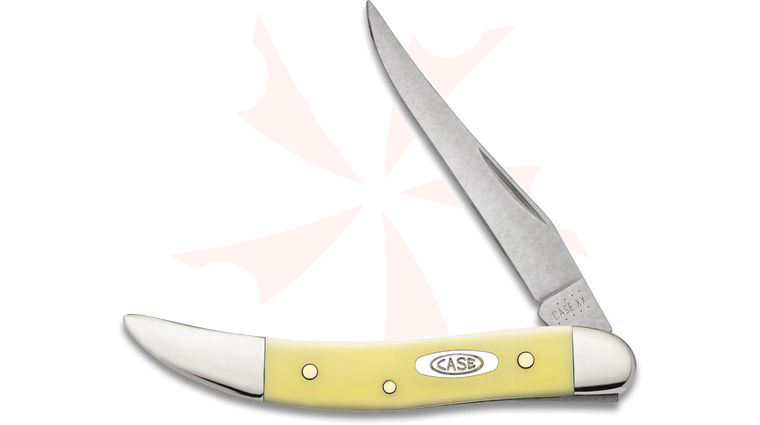 Case Yellow Synthetic Small Texas Toothpick 3 inch Closed (310096 CS)