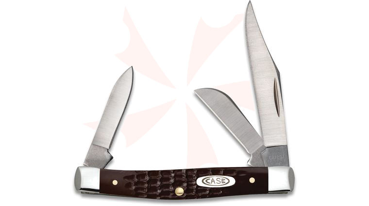Case Medium Stockman Working Pocket Knife 3-1/4 inch Closed (6344 SS)