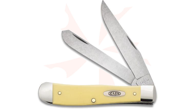 Case Yellow Synthetic Trapper 4-1/8 inch Closed (3254 CS)