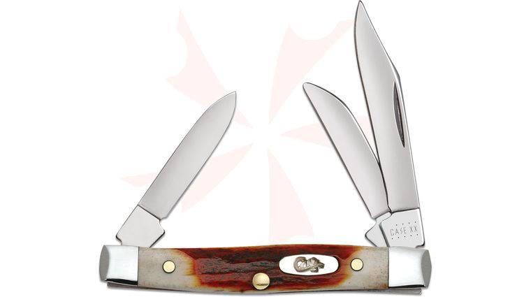 Case Red Stag Small Stockman 2-5/8 inch Closed (R5333 SS)